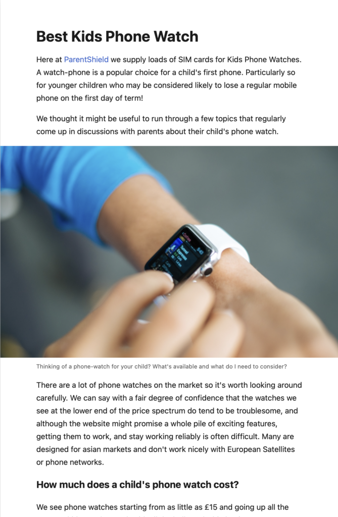 Best Phone Watch for Kids