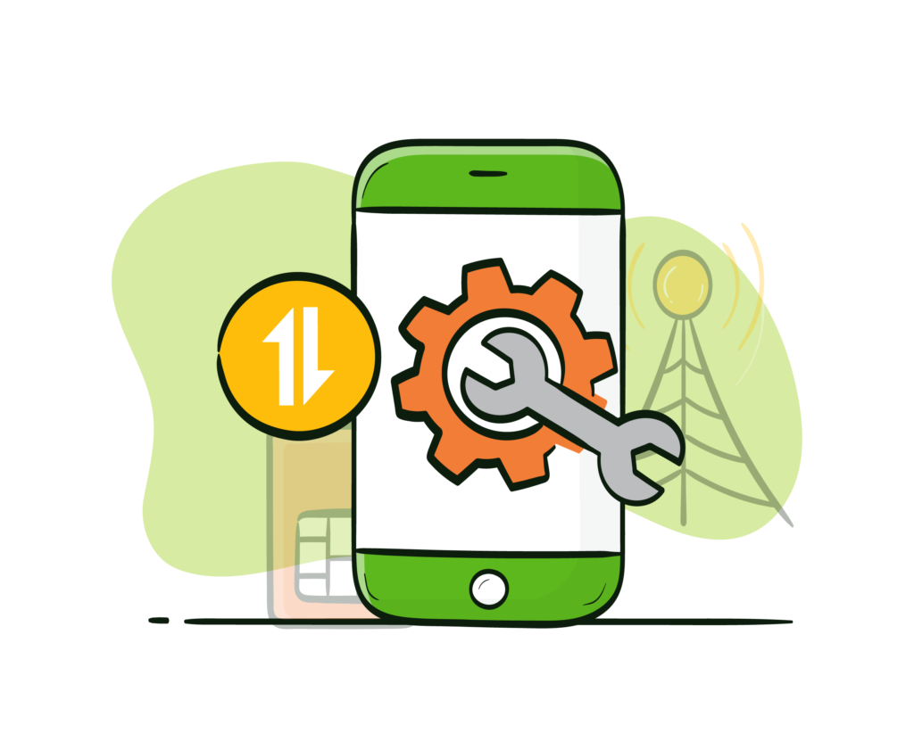 Setting up Mobile Data