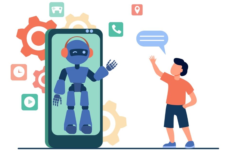 Child Talks to Robot