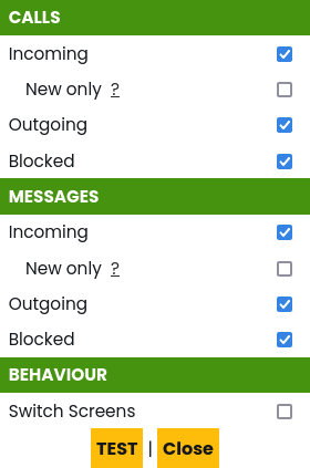 New Push Notification fine tuning options