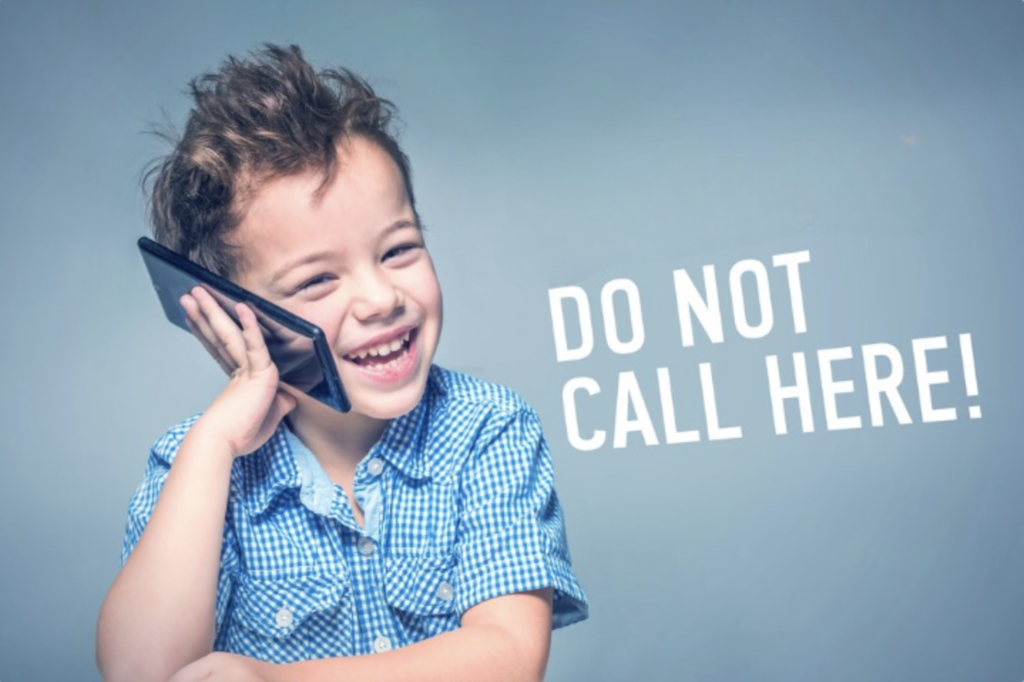 Do not cold call children