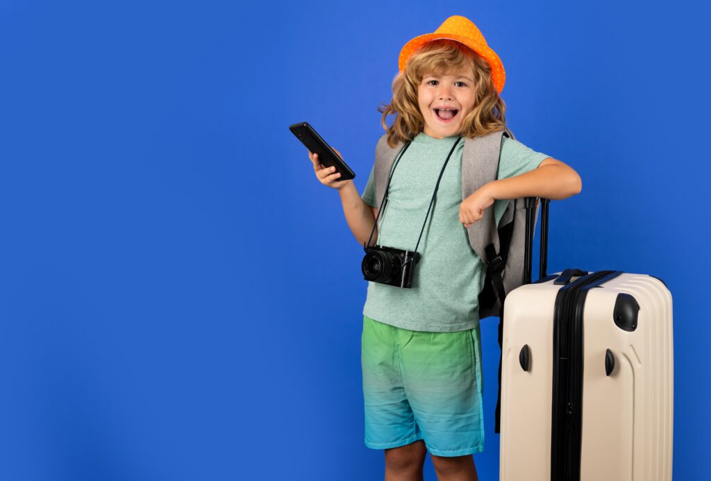 A ParentShield user getting ready to go on holiday with his booked in roaming SIM. 