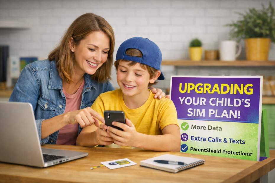 Upgrade Your Child's SIM Today With ParentShield
